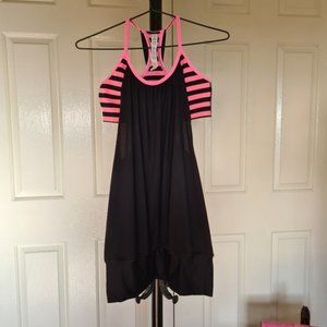 BIB 16 Light Pink Longsleeves Button Up Chest Collar Pregnant